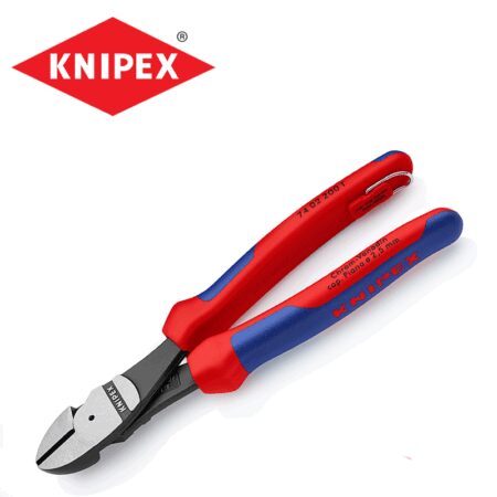 Усилени клещи странични резачки 200 мм / Knipex 7402200 T / 1