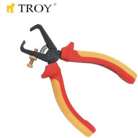VDE Клещи за оголване на кабели 160 мм / TROY 21836 / 1