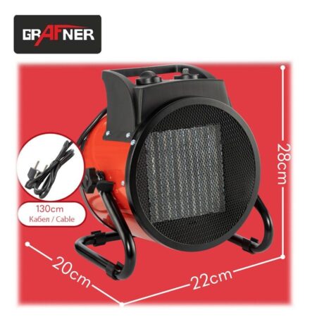Електрически калорифер, 3 kW, / Grafner EH10934 / 7