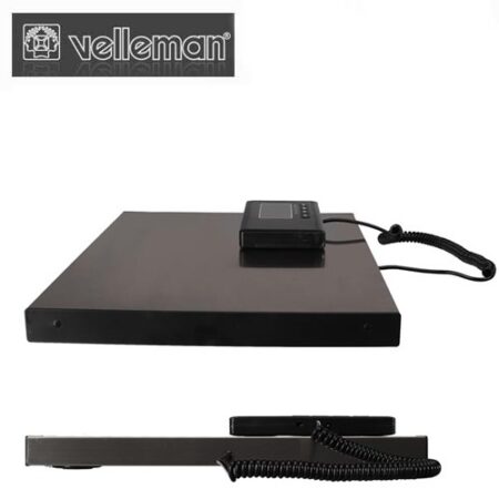 Везна с портативен дигитален дисплей, до 150 кг. / Velleman VTBAL502 / 2