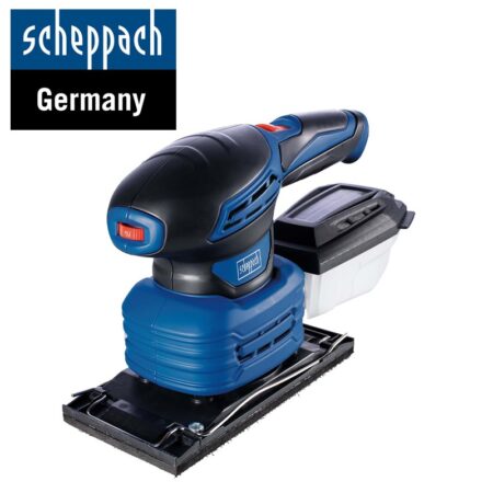 Виброшлайф с 3 приставки за шлайфане Scheppach PES31 / 5903816952 / 4