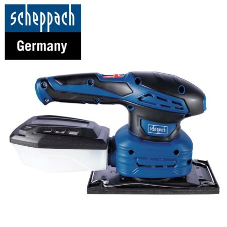 Виброшлайф с 3 приставки за шлайфане Scheppach PES31 / 5903816952 / 7