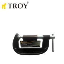 Дърводелска C-образна стяга, 100мм / TROY 25064 /
