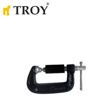 Дърводелска C-образна стяга 50мм / TROY 25062 /