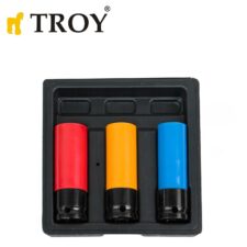 Комплект ударни вложки на 1/2“, 3 броя