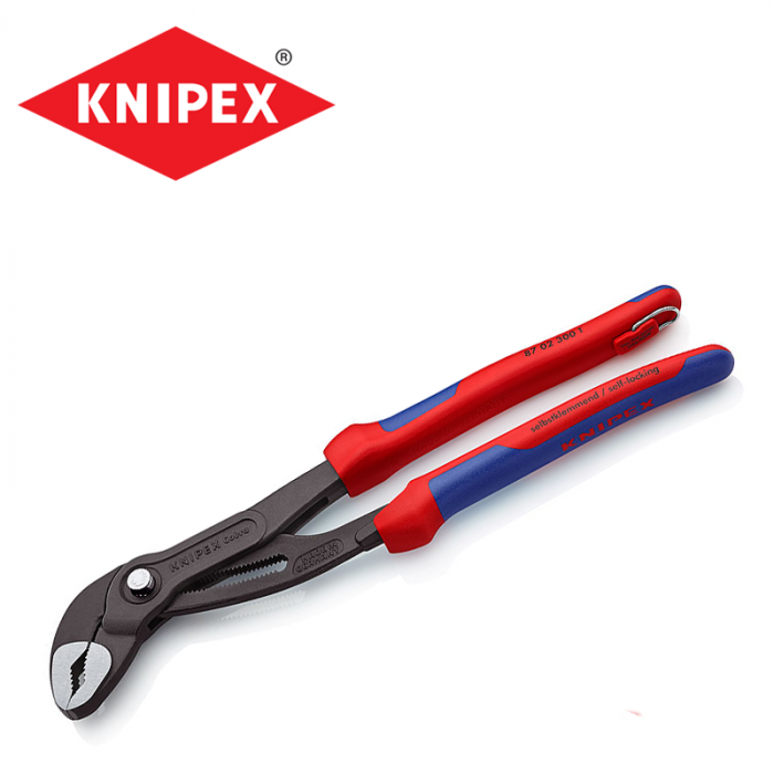 Водопроводен ключ Кобра на KNIPEX - капацитет за гайки до 46 мм и тръби до Ø 50 мм 1