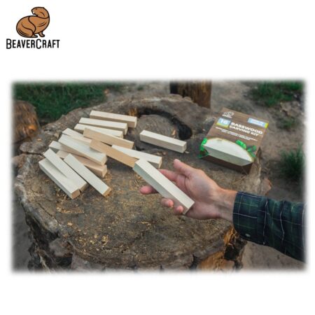 Заготовки за дърворезба, блокчета 16 бр. / BeaverCraft BW16 / 5