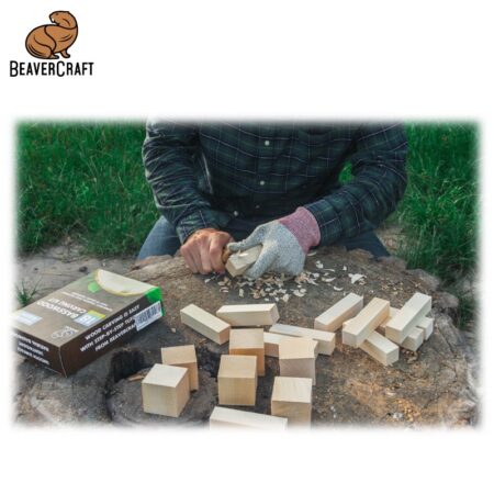 Заготовки за дърворезба, блокчета 18 бр. / BeaverCraft BW18 / 6