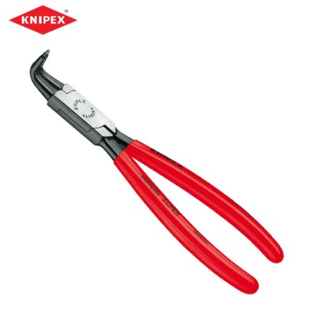 Зегер клещи - затварящи, 12-25 мм, дължина - 130 mm, извити челюсти / KNIPEX 4421J11 / 1