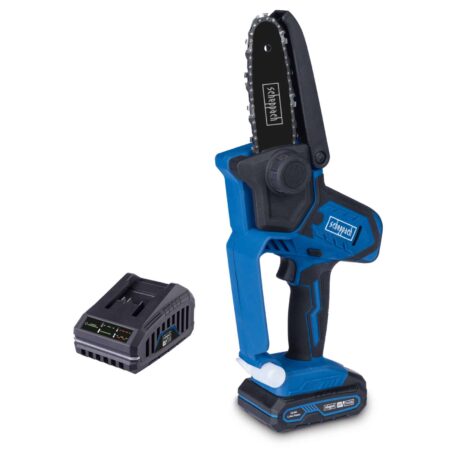 Акумулаторна резачка за клони с батерия и зарядно Scheppach C-PS100-X Set S IXES / 5904204400 / 1