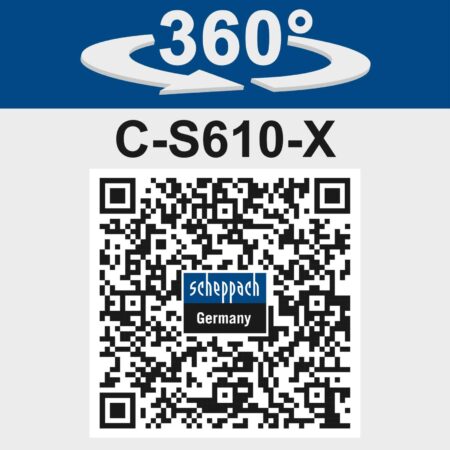 Акумулаторна метла Scheppach C-S610-X IXES / 5908705900 / 9