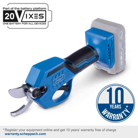 Акумулаторна лозарска ножица Scheppach IXES BC-PRS28-X / 5911606900 / 1