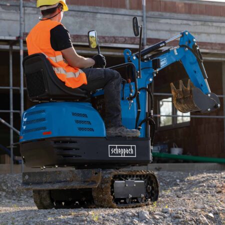 Мини екскаватор / Мини багер Scheppach EXC815 / 5915001903 / 14