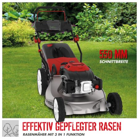 Бензинова косачка GÜDE BIG WHEELER 553.1 R ALU / 95438 / 8