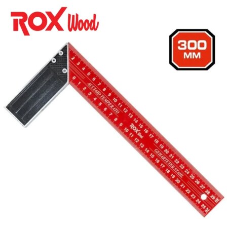 Дърводелски прав ъгъл 300 мм / ROX 153ROX0204 / 1