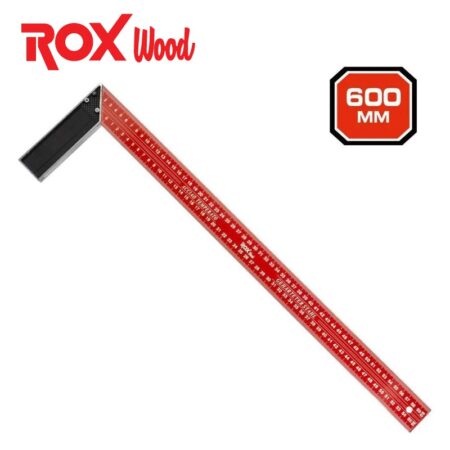 Дърводелски прав ъгъл 600 мм / ROX 153ROX0208 / 1