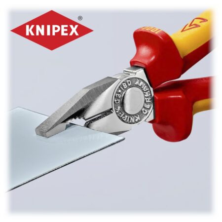 Изолирани комбинирани клещи 160 мм VDE / KNIPEX 03 06 160 SB / 5