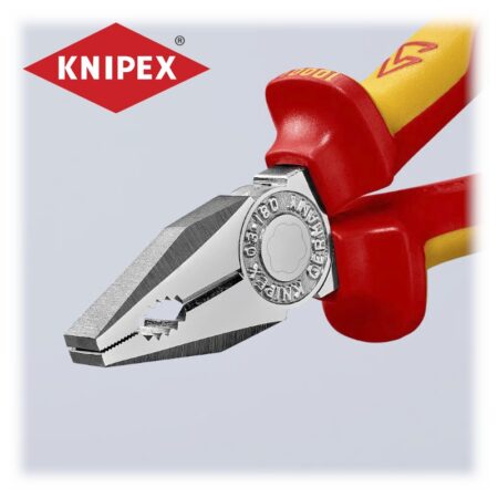 Изолирани комбинирани клещи 160 мм VDE / KNIPEX 03 06 160 SB / 8
