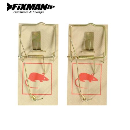 Капан за мишки 2 бр. - 100 x 45 мм / Fixman 647990 / 2