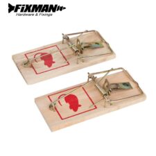 Капан за мишки 2 бр. - 100 x 45 мм / Fixman 647990 /