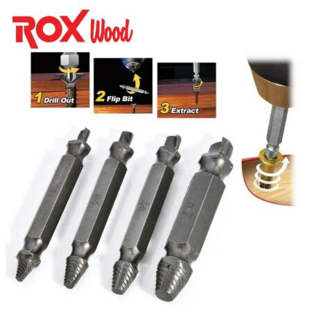 Комплект екстрактори за изваждане на скъсани болтове SPEEDOUT / ROX 153ROX0070 / 5