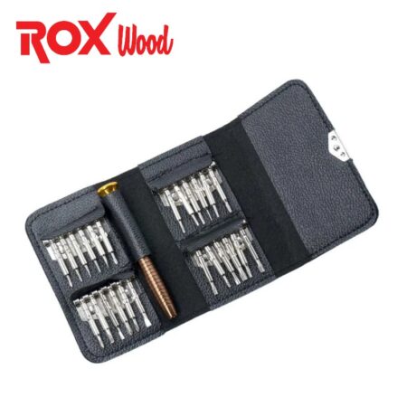Комплект фина отвертка с битове в калъф - 25 части / ROX 153ROX0069 / 2