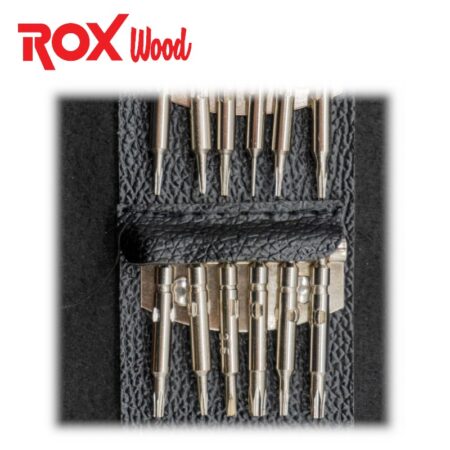 Комплект фина отвертка с битове в калъф - 25 части / ROX 153ROX0069 / 6