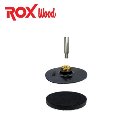 Комплект гъвкави велкро шлифовъчни подложки 115 mm (3 части) / ROX 153ROX0181 / 1