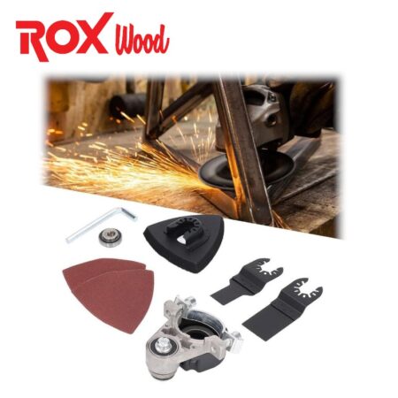 Мултифункционален виброшлайф - адаптер за ъглошлайф / ROX 153ROX0191 / 6