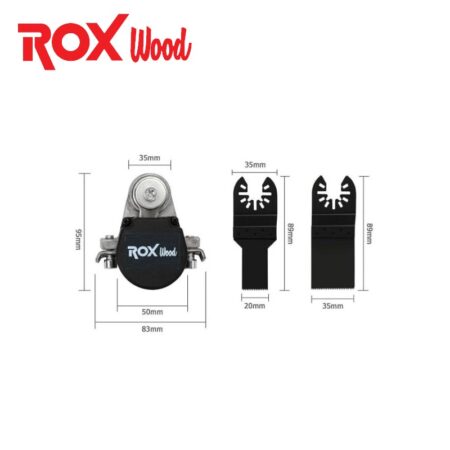 Мултифункционален виброшлайф - адаптер за ъглошлайф / ROX 153ROX0191 / 7