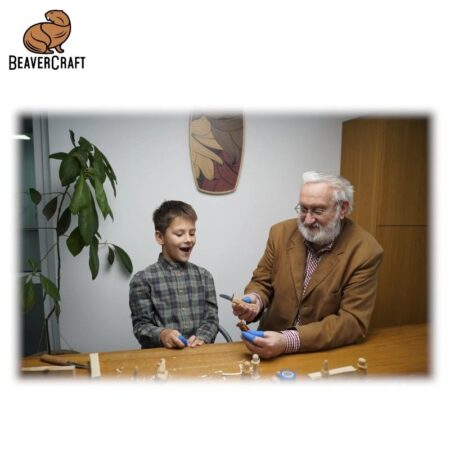 Нож за дърворезба за начинаещи / BeaverCraft C1KID / 4