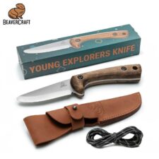 Обезопасен нож за туризъм / BeaverCraft BSH Kid /