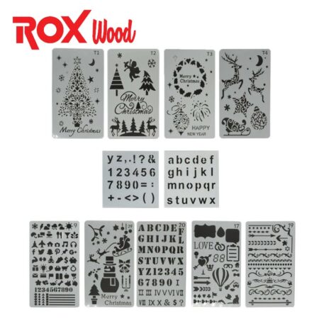 Пирограф / Комплект за гравиране на дърво - комплект 46 части / ROX 153ROX0143 / 3