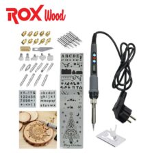 Пирограф / Комплект за гравиране на дърво - комплект 46 части / ROX 153ROX0143 /