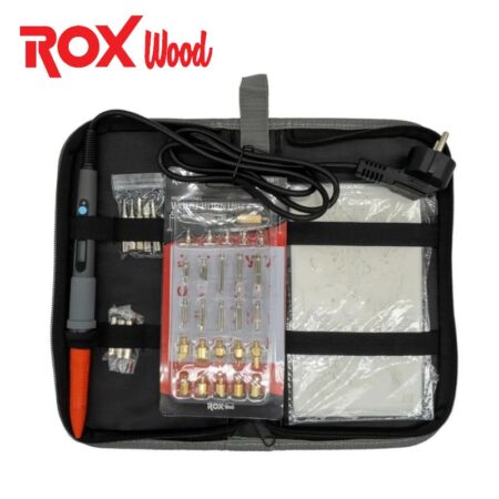 Пирограф / Комплект за гравиране на дърво - комплект 46 части / ROX 153ROX0143 / 5