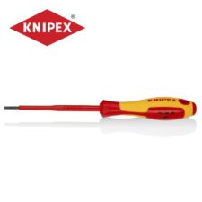 Права изолирана отвертка / Електричарска отвертка VDE / KNIPEX 98 20 30 /
