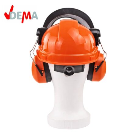 Предпазен шлем / Предпазна каска с визьор и антифони DKF3 / DEMA 30223 / 54-63 cm 4