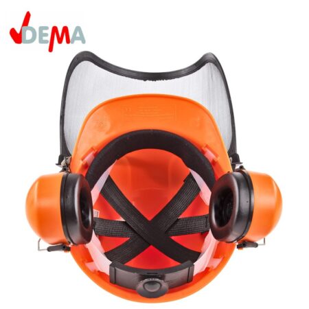 Предпазен шлем / Предпазна каска с визьор и антифони DKF3 / DEMA 30223 / 54-63 cm 5