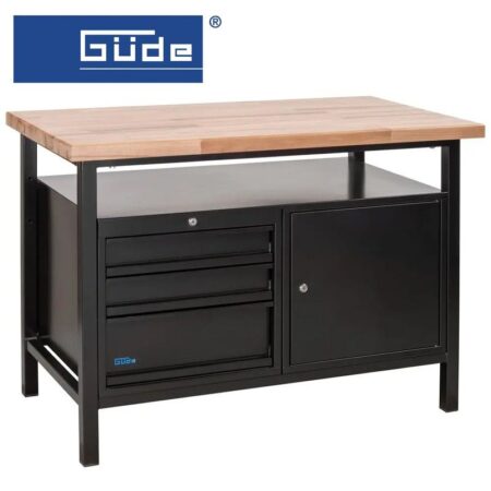 Работна маса / Тезгях / GUDE 40838 / P 1200 SLT Black Line 1