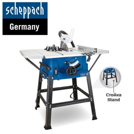 Стационарен циркуляр 2000W - 250mm Scheppach HS100S / 5901310905 / 4
