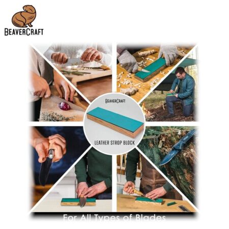 Строп за заточване с паста / BeaverCraft LS4P1 / 2