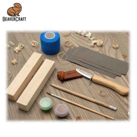 Заготовка за дърворезба - борче / BeaverCraft DIY08 / 4