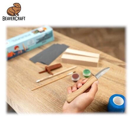 Заготовка за дърворезба - борче / BeaverCraft DIY08 / 5
