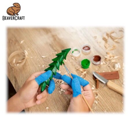 Заготовка за дърворезба - борче / BeaverCraft DIY08 / 6