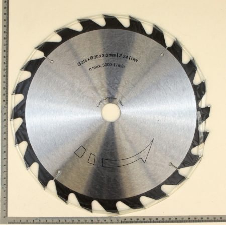 Диск за циркуляр 315 мм, 24 зъба Scheppach - Image 1