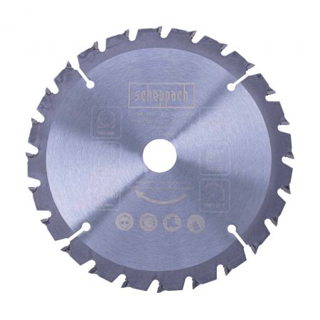 Диск за ръчен потапящ циркуляр 160mm, 24T за циркуляр PL55 / Scheppach 3901802704 / 1