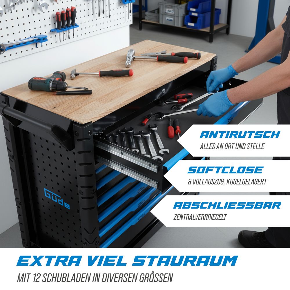 39140_m02 Количка за инструменти GUDE GW 12S / 39140 / - Image 3