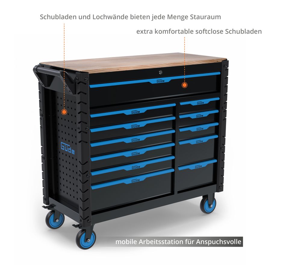 39140_pi Количка за инструменти GUDE GW 12S / 39140 / - Image 5