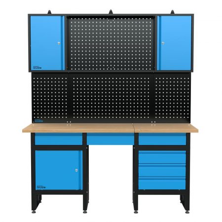 Комплект работна маса със стенен шкаф GUDE GW 6/1 XL / 40497 / 1