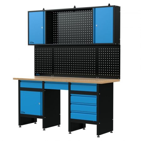 Комплект работна маса със стенен шкаф GUDE GW 6/1 XL / 40497 / 10